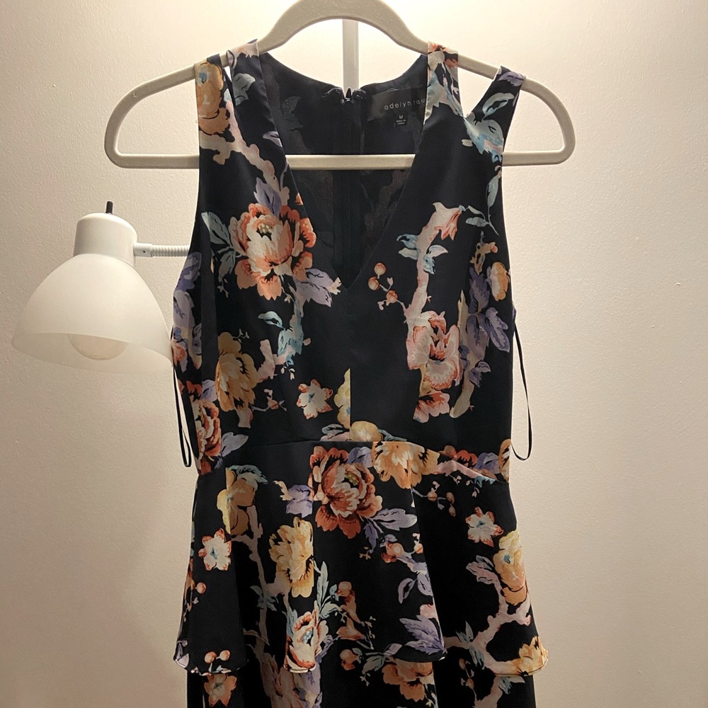 Cocktail flowery dress